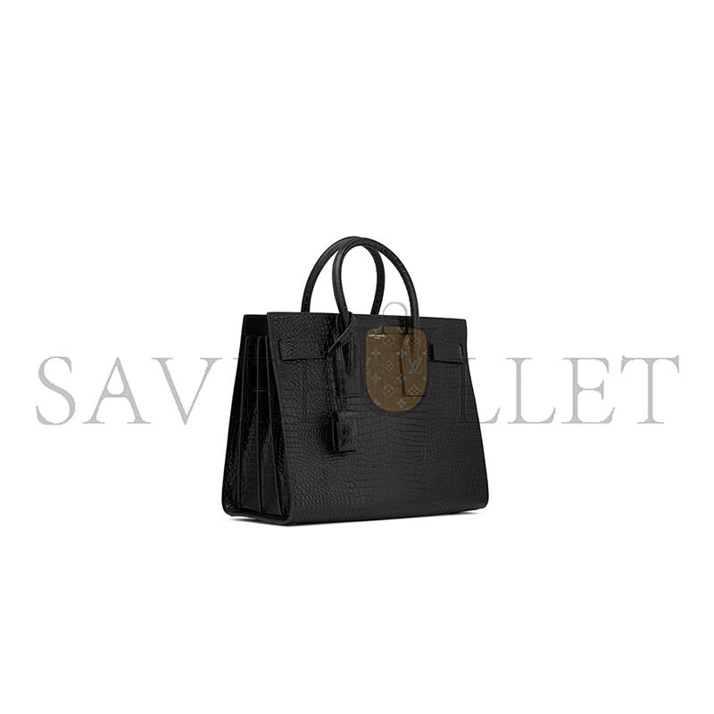 YSL SAC DE JOUR IN CROCODILE-EMBOSSED LEATHER SMALL 378299DND1N1000 (32*25.5*15.5cm) YSL SAC DE JOUR IN CROCODILE-EMBOSSED LEATHER SMALL 378299DND1N1000 (32*25.5*15.5cm)